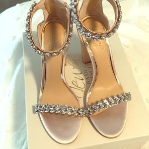 Jewel Badgley Mischka Mayra heels